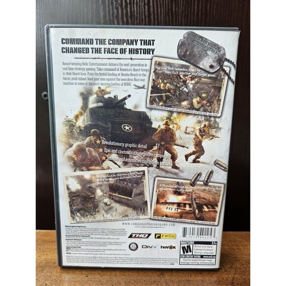 Company Of Heroes (PC CD, 2006) - Complete Game - Picture 2 of 6